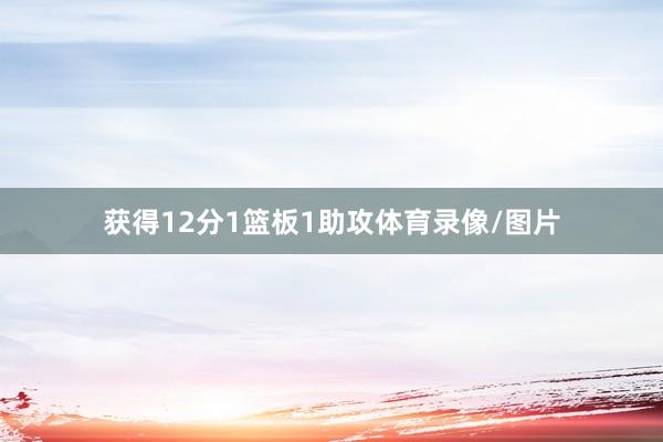 获得12分1篮板1助攻体育录像/图片